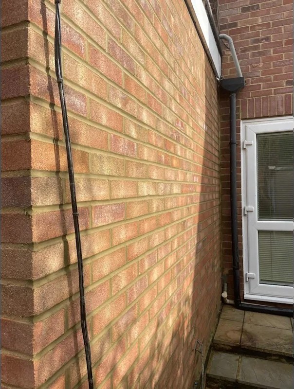 Rear Extension repoint in Chatham, Kent